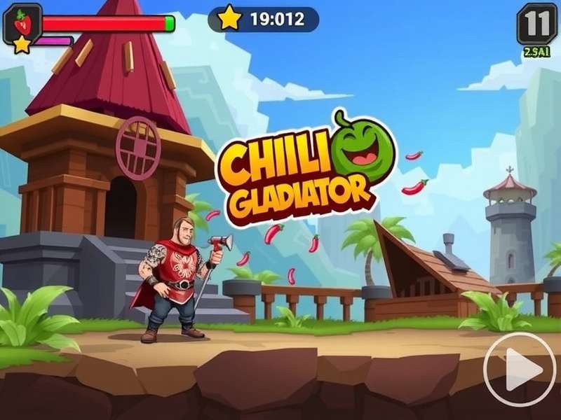 Chilli Dash Gladiator Game Screenshot